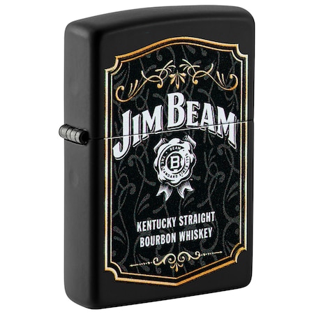 Zippo 2022 Zippo Jim Beam Design, Black Matte ZIP-49544